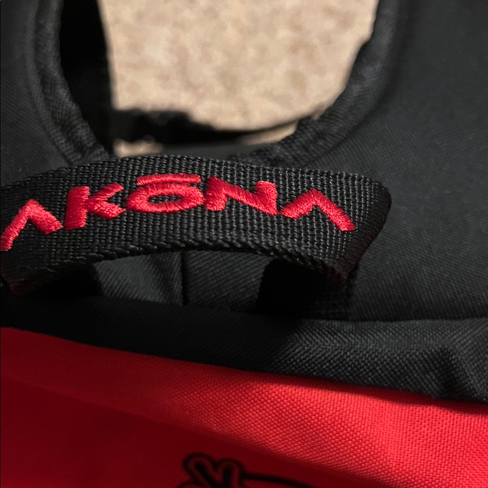 ❤️4/$10 Akona Backpack in Black and Red - Picture 4 of 10